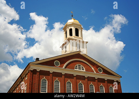 Faneuil Hall Boston Massachusetts Foto Stock