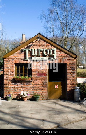 Derwen Bakery, St Fagans National Museum of History/Amgueddfa Werin Cymru, Cardiff, Galles del Sud, Regno Unito. Foto Stock