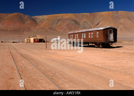 Tolar Grande in alto altopiano andino, Provincia di Salta Argentina, Sud America Foto Stock