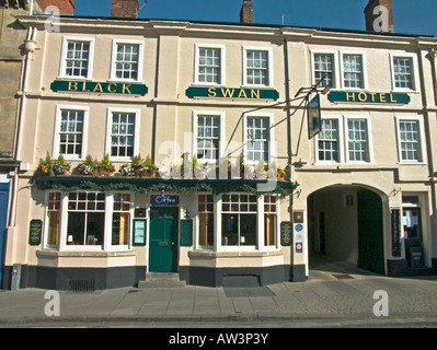 Black Swan Hotel un ex coaching inn a Devizes Wilts Inghilterra UK UE Foto Stock