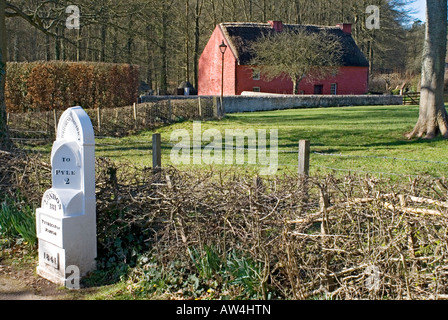 Agriturismo Kennixton, Museo di Storia Nazionale, St Fagans, Cardiff, Galles del Sud, Regno Unito. Foto Stock