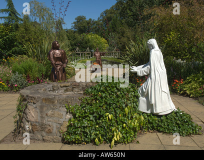 Biblico Giardino King Street Elgin Moray Highland Regione Scozia Agosto 2007 Foto Stock