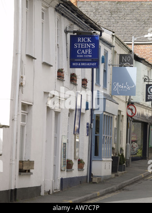 Rick Stein Café e il negozio, Padstow, Cornwall, Regno Unito Foto Stock