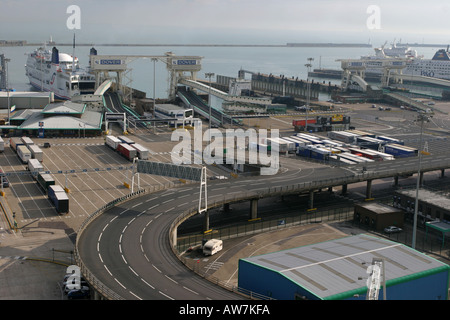 Porto di Dover Kent Foto Stock