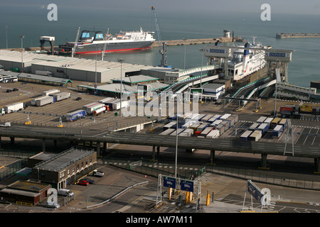 Porto di Dover Kent Foto Stock