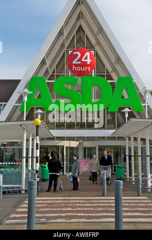 Asda store in Wolverhampton Foto Stock