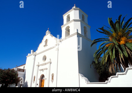 La missione di San Luis Rey de Francia XVIII missione California noto come il Re delle missioni fondata 1798 San Luis Rey California Foto Stock