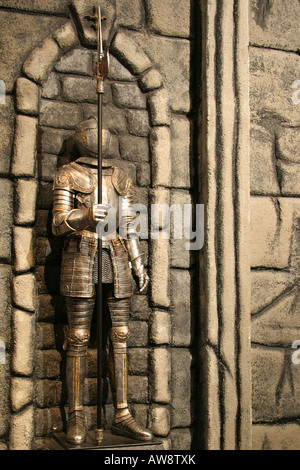 American Knight Armor immagini immagini immagini foto grandi immagini ad alta risoluzione immagini fotografie fotografie negli Stati Uniti formato verticale ad alta risoluzione Foto Stock