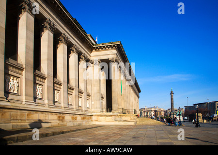 St Georges Hall Liverpool Merseyside England Foto Stock