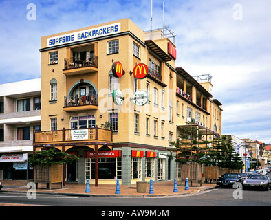 Surfside backpackers hostel a Sydney nel Nuovo Galles del Sud Australia Foto Stock