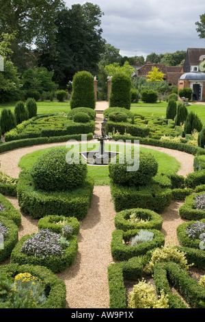 Bridge End giardini pubblici nel villaggio di Saffron Walden, Essex, Inghilterra meridionale, Luglio 2007 waldon Foto Stock