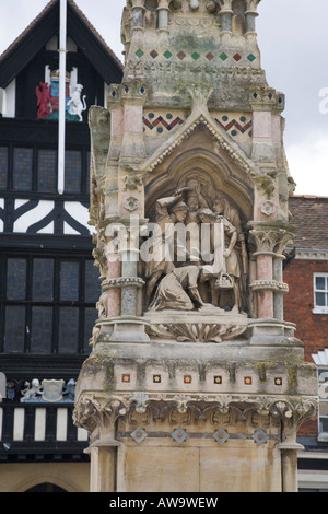 Villaggio di Saffron Walden, Essex, Inghilterra meridionale, Luglio 2007 waldon Foto Stock