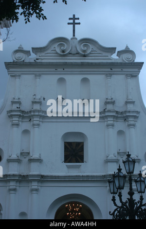 La facciata della Cattedrale, Caracas, Venezula. Fachada de la Catedral de Caracas, Venezuela Foto Stock