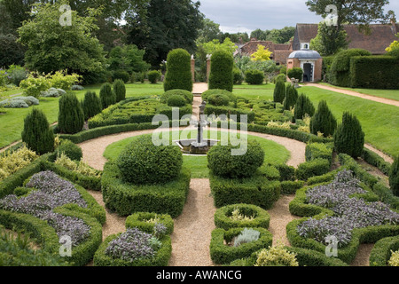 Bridge End giardini pubblici nel villaggio di Saffron Walden, Essex, Inghilterra meridionale, Luglio 2007 waldon Foto Stock