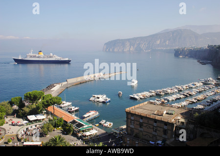 Marina Piccola di Sorrento, Italia. Foto Stock