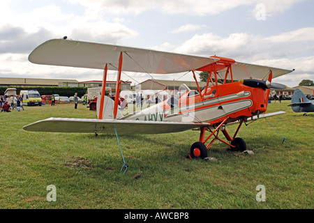 British De Havilland Tiger Moth Bi piano dal 1930s Foto Stock