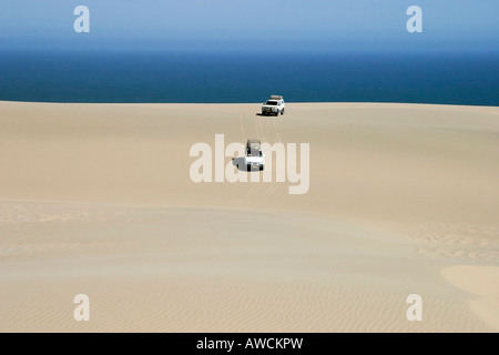 Offroad tour nei pressi Saddlehill, diamanti area vietata, Saddlehill, Namibia, Africa Foto Stock