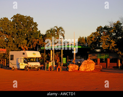 Sandfire gas station Foto Stock