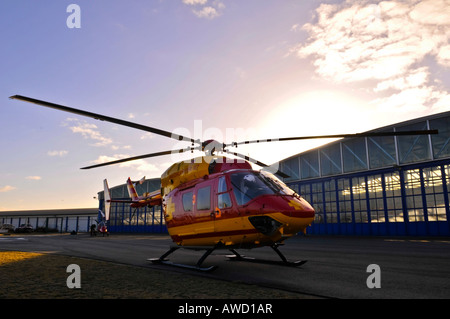 Eurocopter Medicopter BK 117 Foto Stock