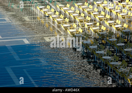 St Mark allagata, Venezia, Veneto, Italia, Europa Foto Stock