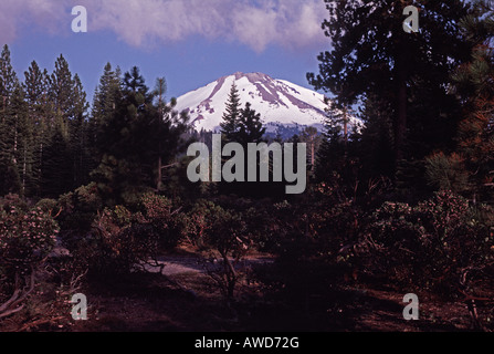 Picco di Lassen Parco nazionale vulcanico di Lassen California Foto Stock