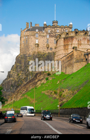 Il Castello di Edimburgo, Edimburgo, Scozia Foto Stock
