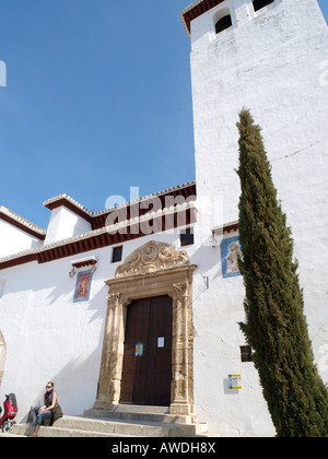 Il convento di Santa Isabel La Real in Albayzin Granada Andalusia Spagna Foto Stock