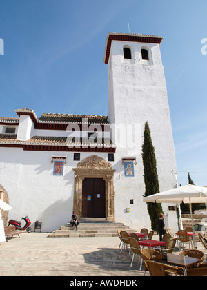 Il convento di Santa Isabel La Real in Albayzin Granada Andalusia Spagna Foto Stock