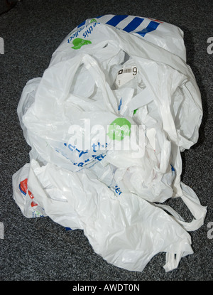 Sacchetti di plastica Foto Stock