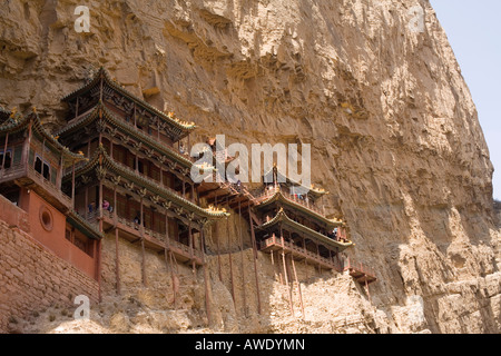 Il monastero di appendere, Xuankong Si, nella provincia di Shanxi, Repubblica Popolare di Cina Foto Stock