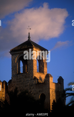 L'influenza moresca di Alcazar, Cordoba, Spagna Foto Stock