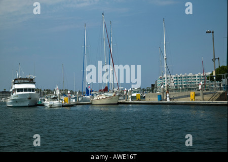 Marina del Rey, California, Stati Uniti d'America Foto Stock