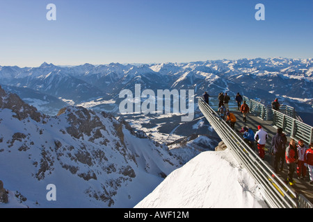 Skywalk, massiccio Dachstein, Stiria, Austria, Europa Foto Stock