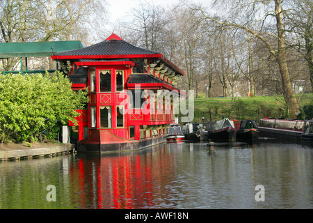 Feng Shang Floating Ristorante Cinese sul Regents Canal Londra Foto Stock