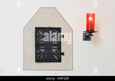 Tabernacolo nella chiesa di Lindabrunn, Triestingtal (Valle di Triesting), bassa Austria, Austria, Europa Foto Stock