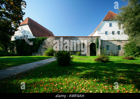 Haberkasten, Muehldorf am Inn, Alta Baviera, Baviera, Germania, Europa Foto Stock