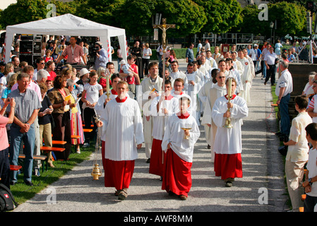 Forum Internazionale della Gioventù in Altoetting, Alta Baviera, Baviera, Germania, Europa Foto Stock