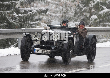 Alvis Silver Eagle, costruito 1934, Jochpass Memorial 2007, Bad Hindelang, Baviera, Germania Foto Stock