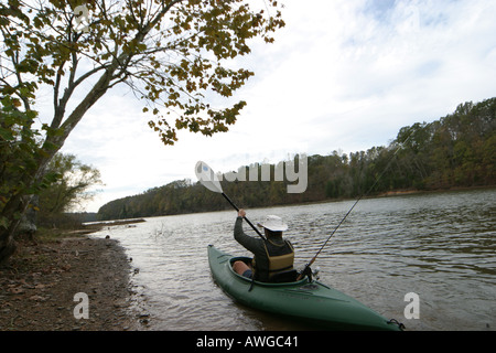 Alabama Rogersville, Joe Wheeler state Park, terreno pubblico, attività ricreative, natura, natura, naturale, paesaggio, campagna, panoramico, Resort, First Creek Water, ka Foto Stock