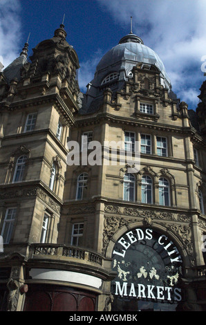 City Market, Kirkgate Leeds, 2005 Foto Stock