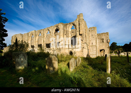 Easby Abbey vicino al Richmond North Yorkshire, Inghilterra Foto Stock