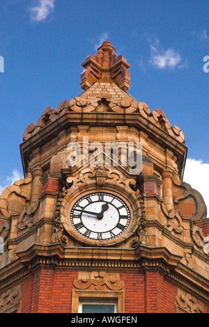 Orologio nel centro di Leeds: 2005 Foto Stock