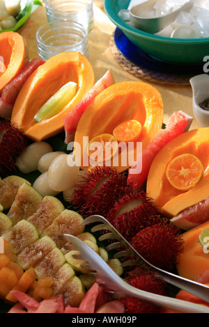 La colazione Shipman House Hilo Isola di Hawaii Foto Stock