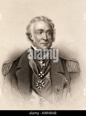 Sir Charles John Napier, 1786 - 1860. Conte Napier de Sao Vicente. Il comandante britannico della flotta del Baltico Foto Stock