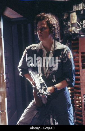 ALIEN 1979 TCF/Brandywine film con Sigourney Weaver Foto Stock