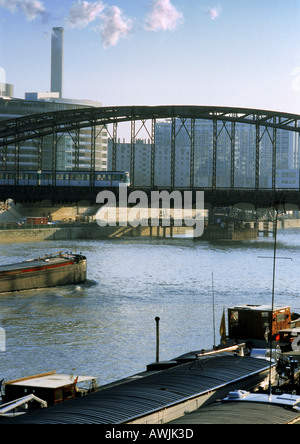 Francia, Parigi, Senna Foto Stock