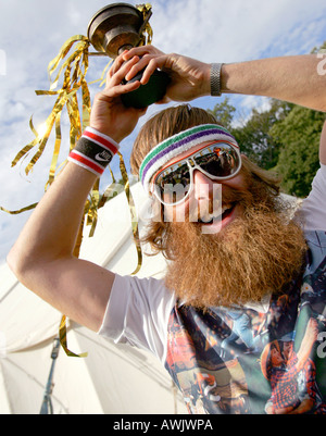 Migliori la barba Bestival Robin Hill Leisure Park Newport Isle of Wight REGNO UNITO Inghilterra Gran Bretagna Foto Stock