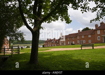 Scudi grandi Hard, Hampshire, Inghilterra, Regno Unito Foto Stock