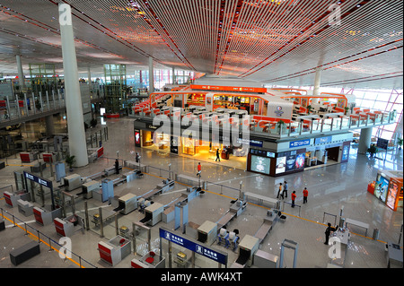 Terminal 3 Aeroporto di Pechino. 13-Mar-2008 Foto Stock