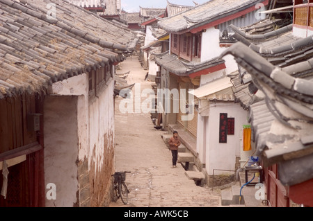 Città vecchia di Lijiang Cina Yunnan Foto Stock